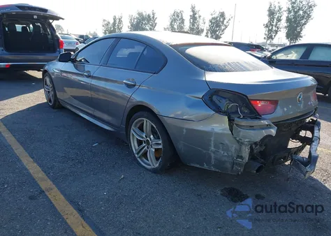 2016 BMW 640I Gran Coupe z USA, uszkodzony, nr VIN WBA6D0C56GD927610